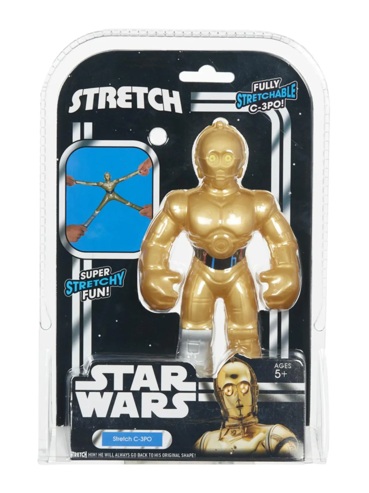 STAR WARS STRETCH Minihahmo C-3PO, 16cm^ Figuurit & Interaktiiviset Lelut