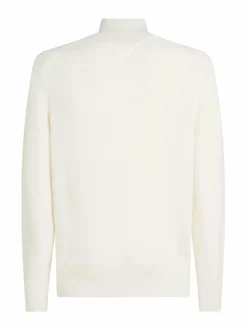 Tommy Hilfiger Stripe Structure Zip Mock -neulepaita^ Neuleet