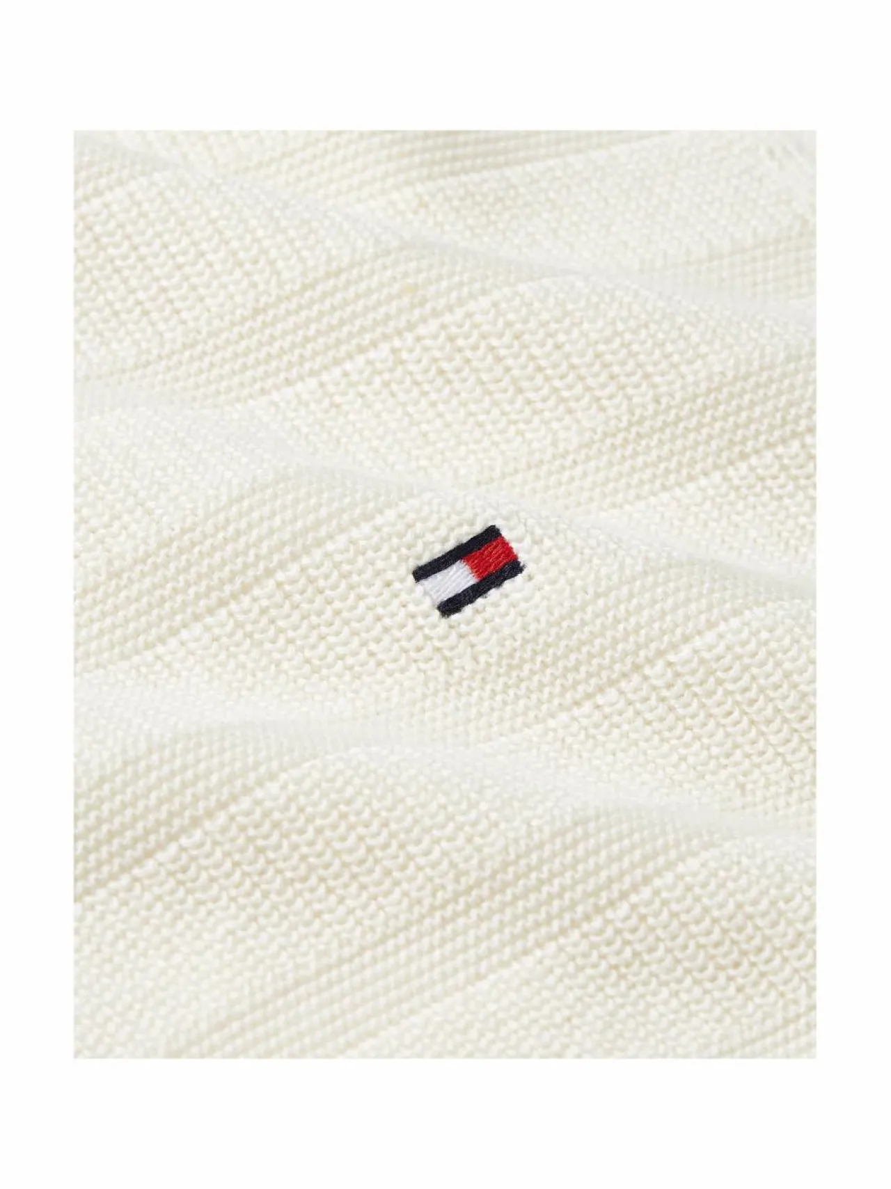 Tommy Hilfiger Stripe Structure Zip Mock -neulepaita^ Neuleet