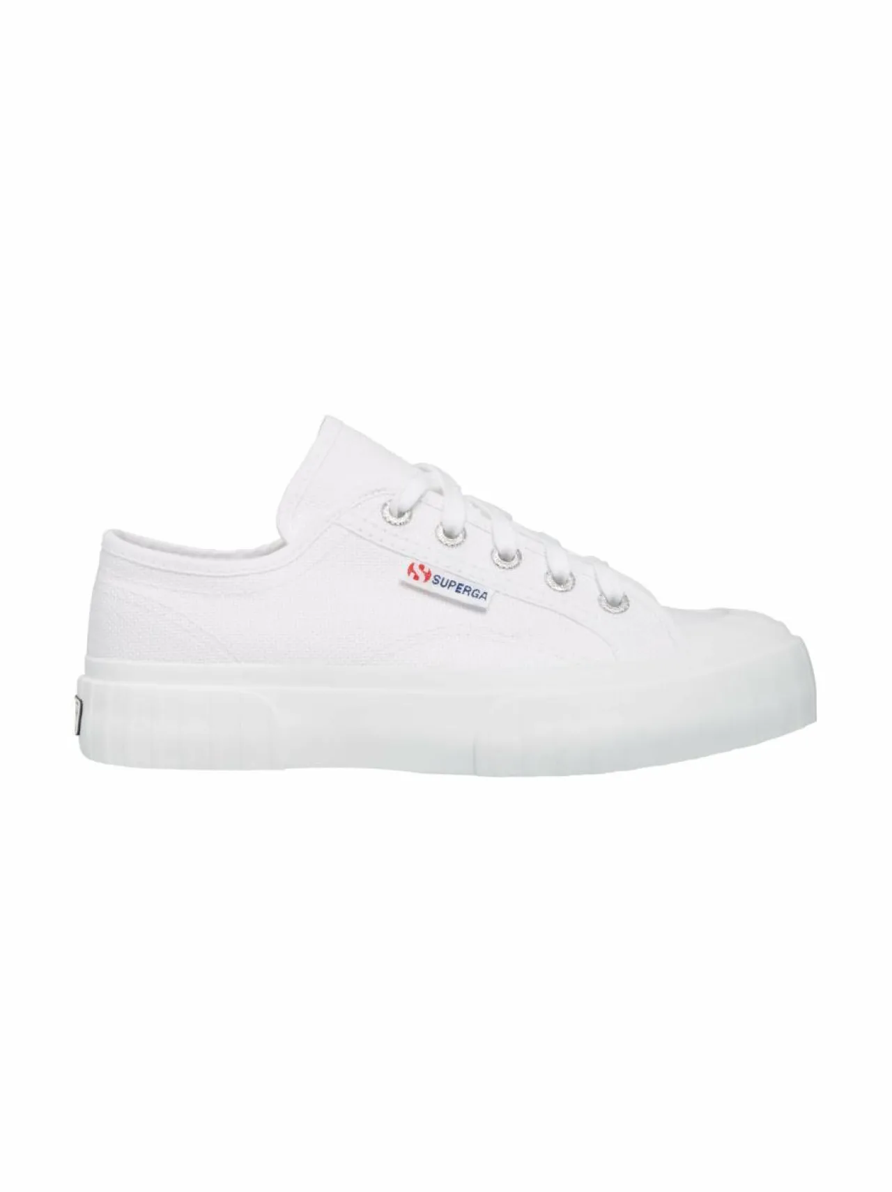 Urheilujalkineet|Tennarit & Sneakerit<Superga Stripe-kangastennarit WHITE