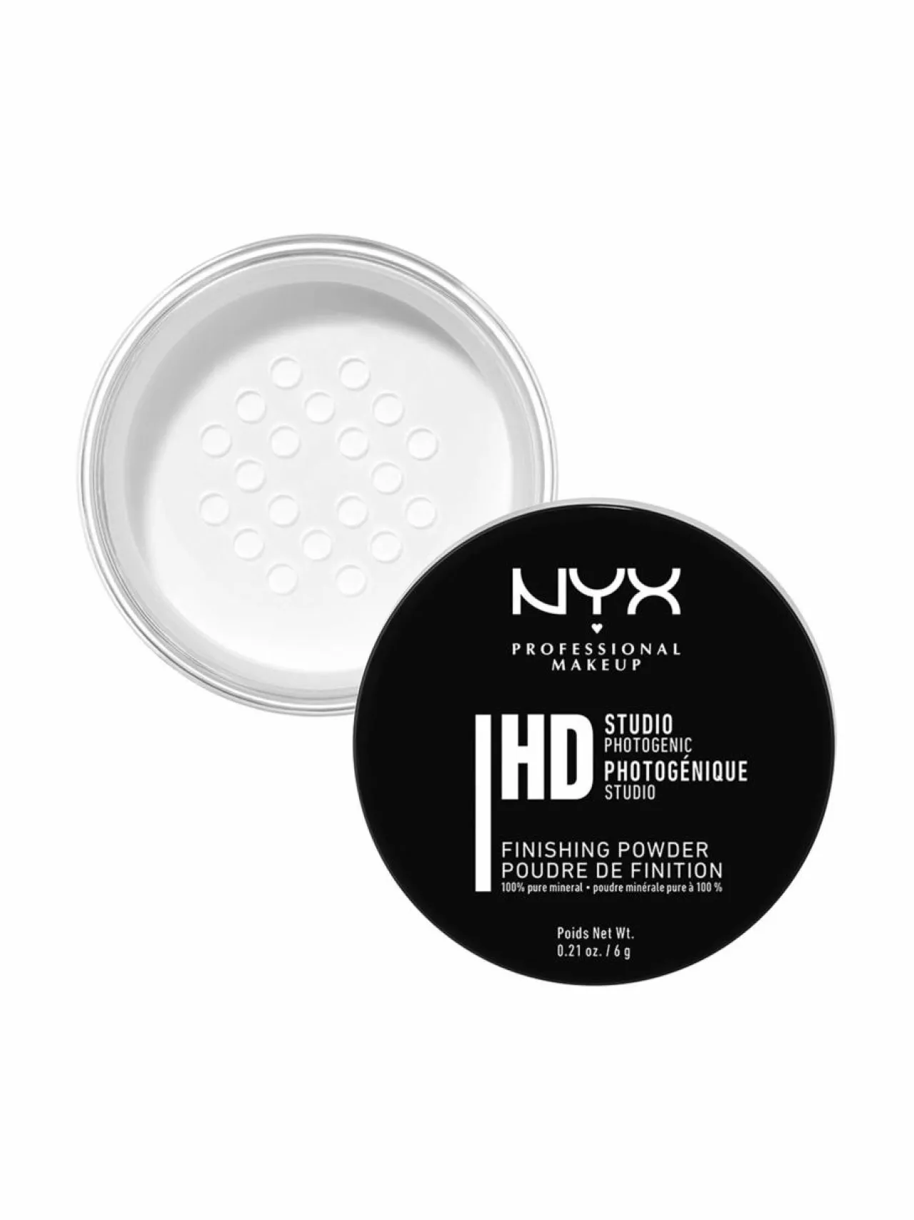 Kasvot<NYX Professional Makeup Studio Finishing Powder -viimeistelypuuteri 01 TRANSLUCENT FINISH