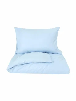 Liinavaatteet<Casa Stockmann Studio-perkaalipussilakana AIR BLUE