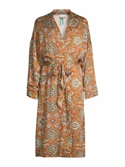 Yö- & Oloasut<A+more Sugar Kimono -aamutakki BROWN