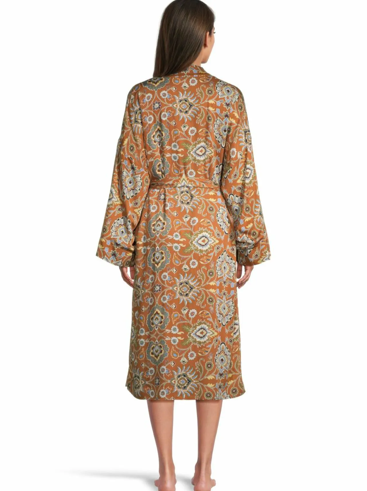 Yö- & Oloasut<A+more Sugar Kimono -aamutakki BROWN