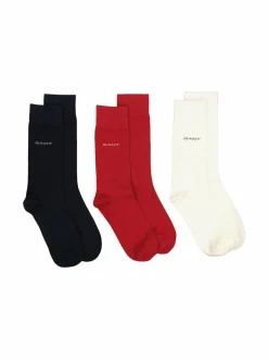 Sukat<GANT Sukat 3-pack 130 CREAM