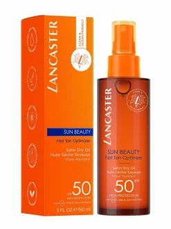 Lancaster Sun Beauty Satin Dry Oil SPF50 -aurinkosuojaöljy 150 ml^ Aurinkotuotteet