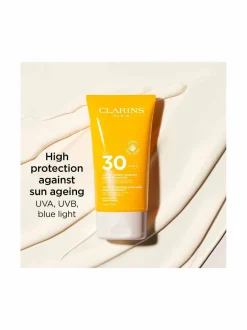 Aurinkotuotteet<Clarins Sun Body Youth protecting sunscreen spf30 -aurinkosuojavoide
