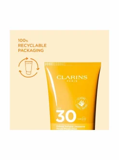 Aurinkotuotteet<Clarins Sun Body Youth protecting sunscreen spf30 -aurinkosuojavoide