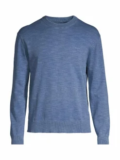 Neuleet<GANT Sunfaded C-Neck -neulepaita 423 PERSIAN BLUE