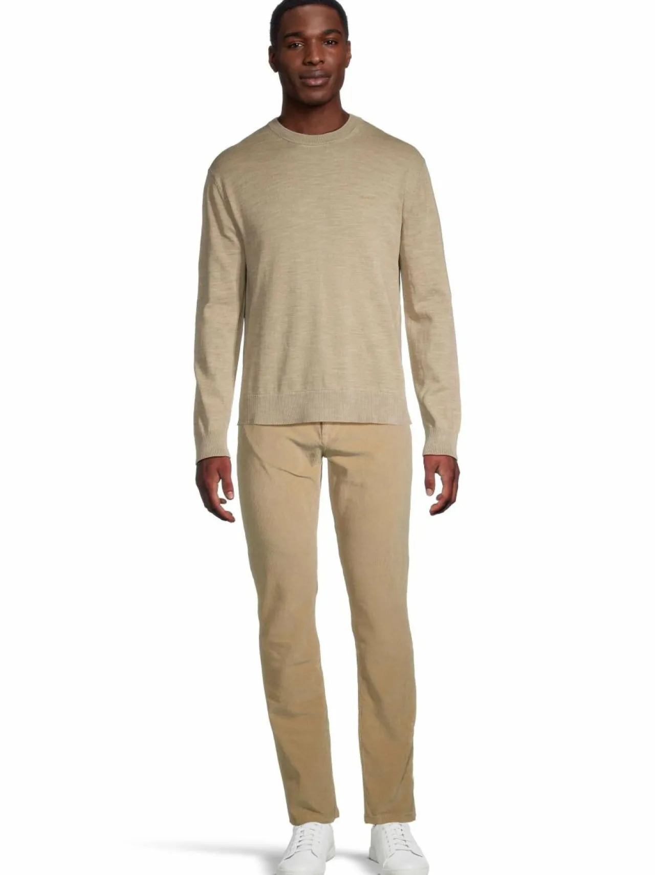 Neuleet<GANT Sunfaded C-Neck -neulepaita 277 DRY SAND