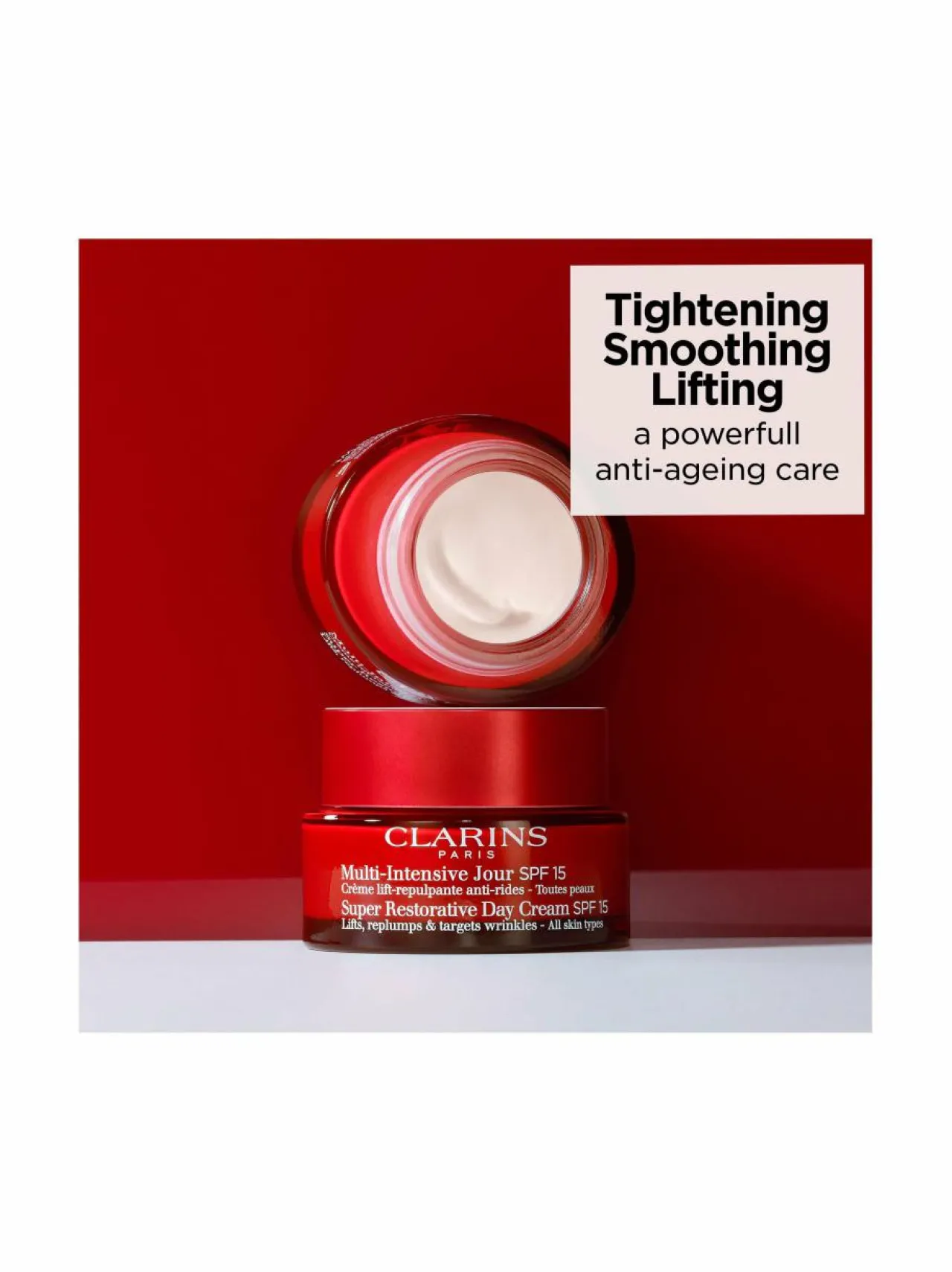 Kasvojenhoito<Clarins Super Restorative Day Cream -päivävoide