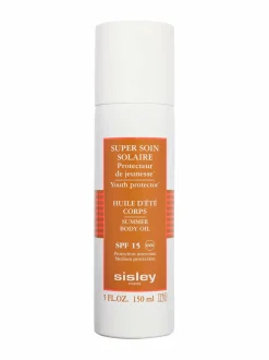 Sisley Super Soin Solaire Silky Body Oil Sun Care SPF15 -aurinkosuojaöljy^ Aurinkotuotteet