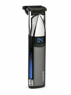 Ihokarvanpoisto<Babyliss Super X Metal Stubble Trimmer -trimmeri BLACK CHROME46X44X185
