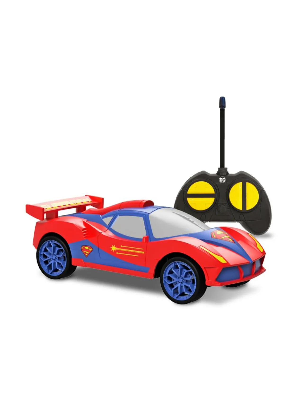 Autot Ja Muut Ajoneuvot<SUPERMAN Kauko-ohjattava auto Racer 1:28