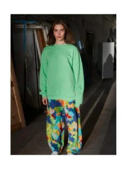 Paidat, Hupparit & Colleget<MAINIO Superpower oversize-collegepaita, summer green, aikuiset VIHREÄ