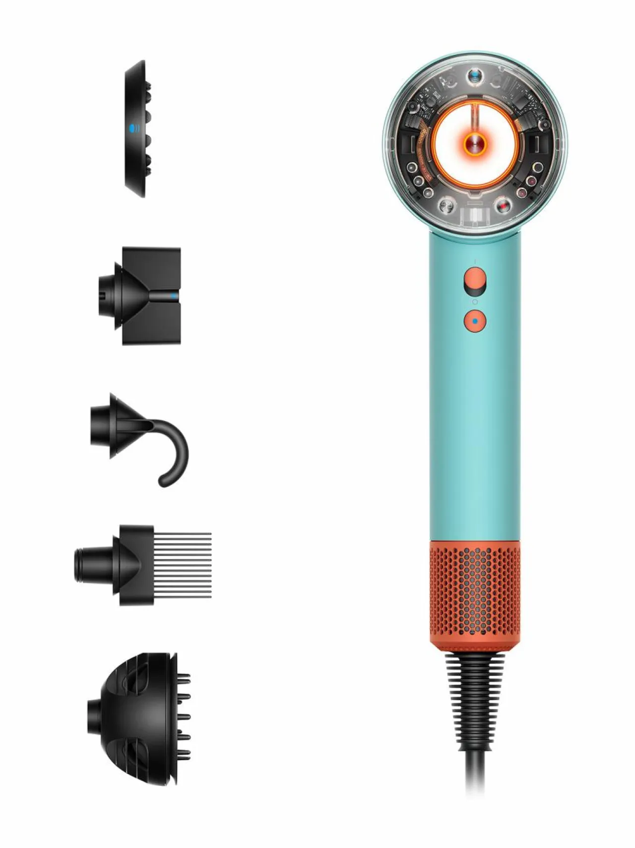 Hiustenhoitolaitteet|Hiustenhoito<Dyson Supersonic Nural -hiustenkuivaaja CERAMIC PATINA/TOPAZ