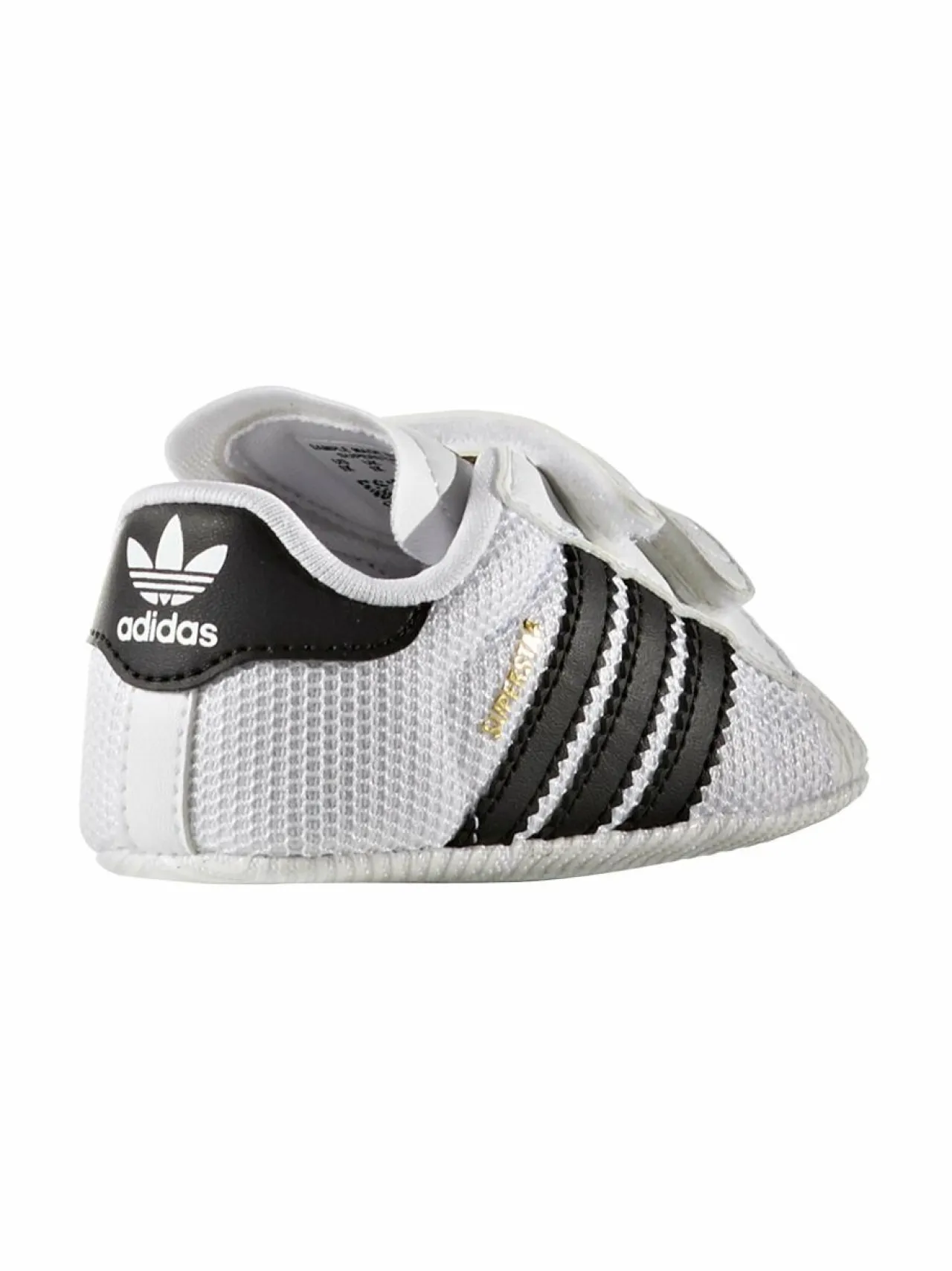 Ensiaskelkengät<adidas Originals Superstar Crib Baby -ensiaskelkengät FTWWHT/CBLACK/FTWWHT