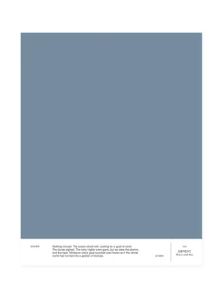 Cover Story Sävymalli 018 ERNEST - warm mid blue^ Maalit