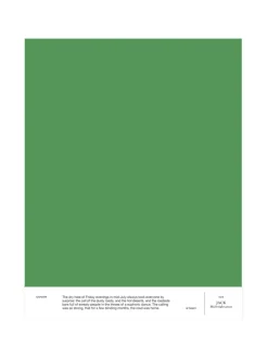 Cover Story Sävymalli 029 JACK - mid bright green^ Maalit