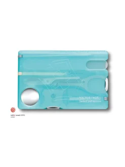 Retkeilytarvikkeet<Victorinox Swiss Army Knives Swisscard Nailcare Ice Blue AQUA