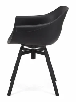 Tuolit & Jakkarat<Muubs Swiwel-tuoli 56 x 77 x 63 cm BLACK