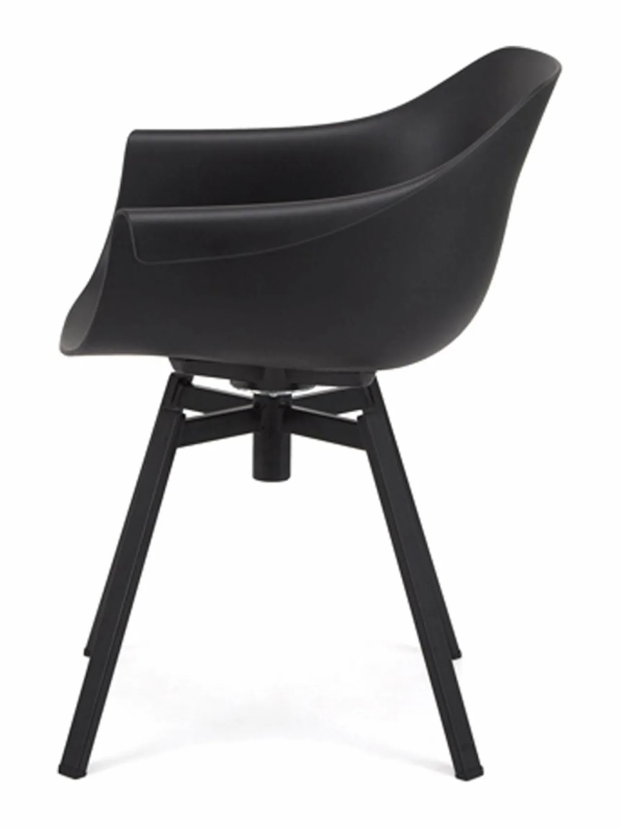Tuolit & Jakkarat<Muubs Swiwel-tuoli 56 x 77 x 63 cm BLACK
