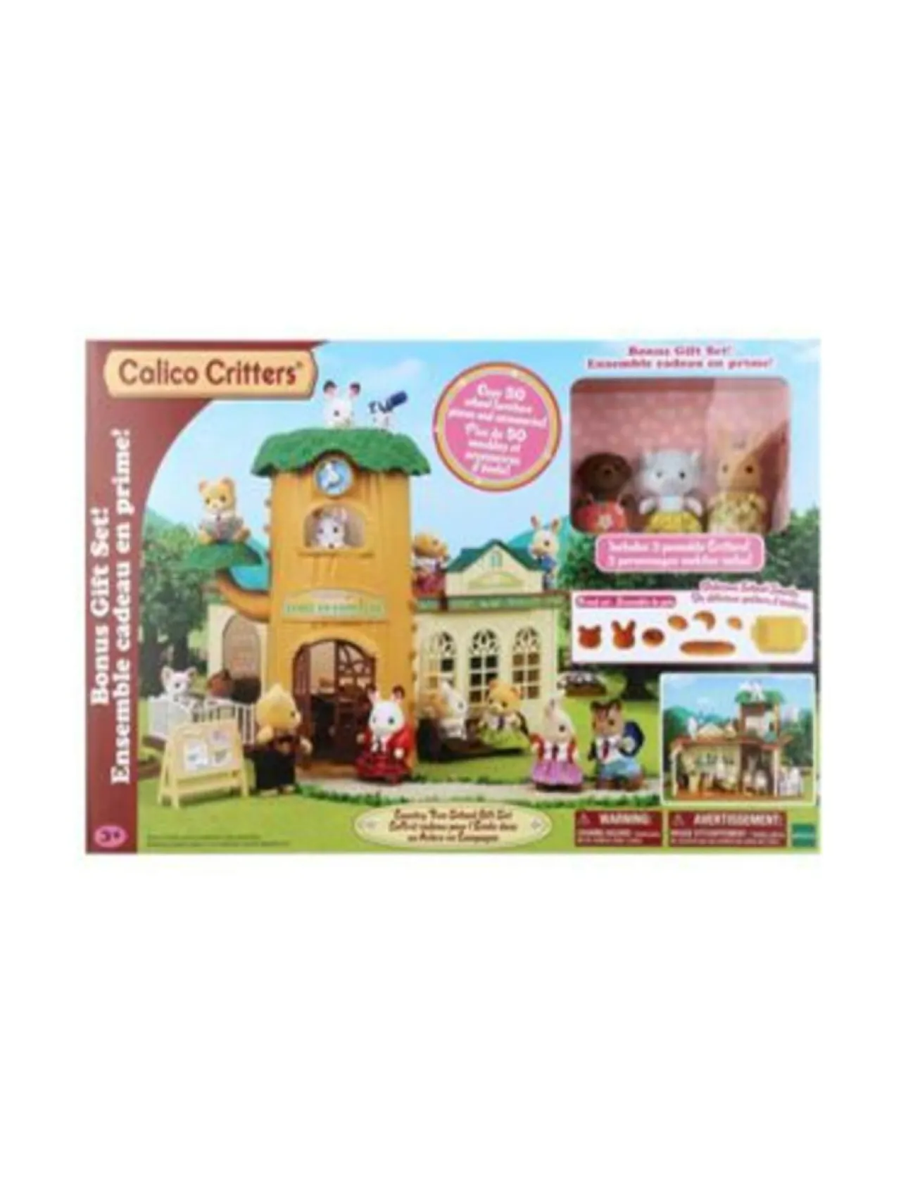 Figuurit & Interaktiiviset Lelut<SYLVANIAN FAMILIES Leikkisetti Maalaiskoulu puussa