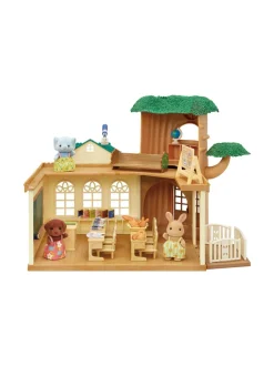 Figuurit & Interaktiiviset Lelut<SYLVANIAN FAMILIES Leikkisetti Maalaiskoulu puussa