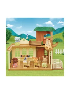Figuurit & Interaktiiviset Lelut<SYLVANIAN FAMILIES Leikkisetti Maalaiskoulu puussa