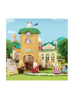 Figuurit & Interaktiiviset Lelut<SYLVANIAN FAMILIES Leikkisetti Maalaiskoulu puussa