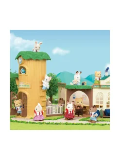 Figuurit & Interaktiiviset Lelut<SYLVANIAN FAMILIES Leikkisetti Maalaiskoulu puussa