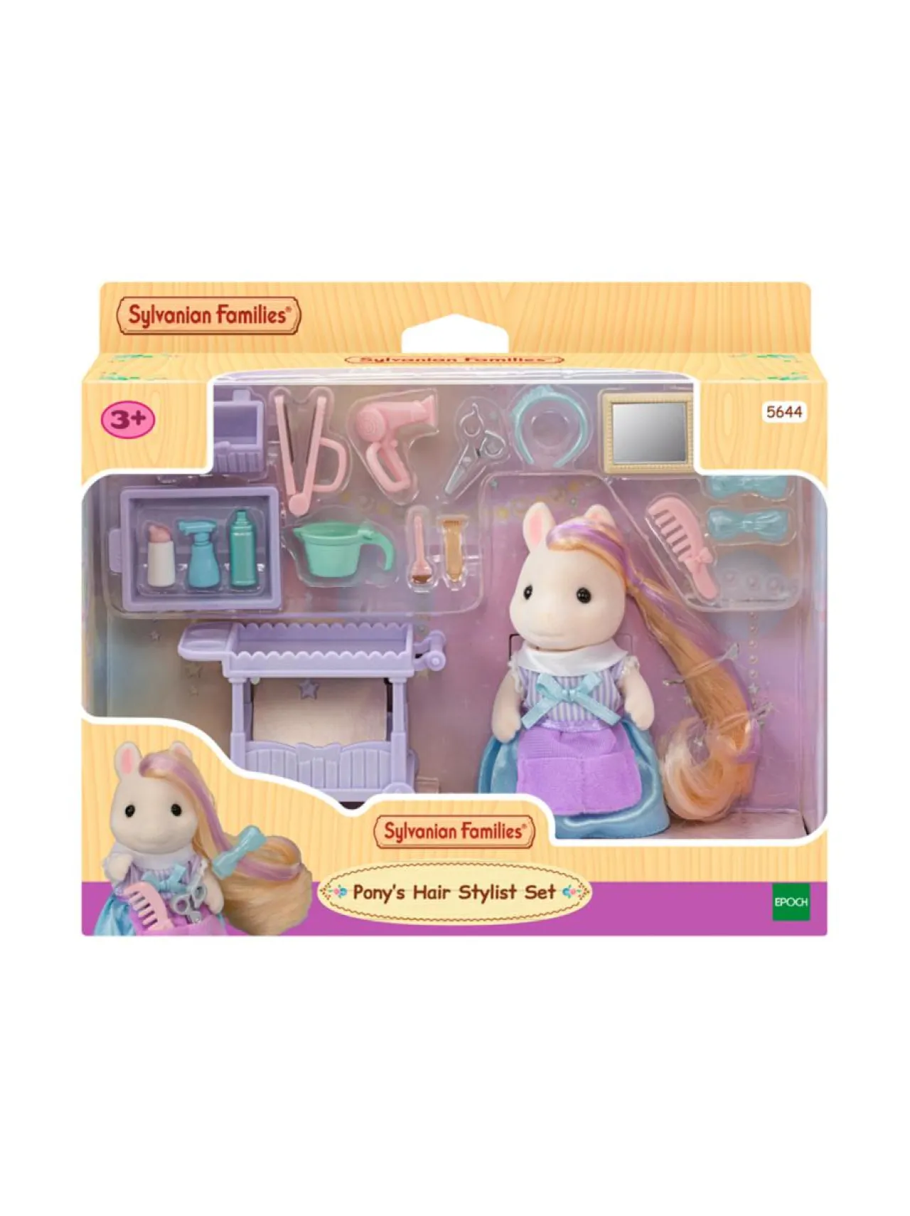 SYLVANIAN FAMILIES Leikkisetti Poni kampaajana^ Nuket & Nuken Tarvikkeet