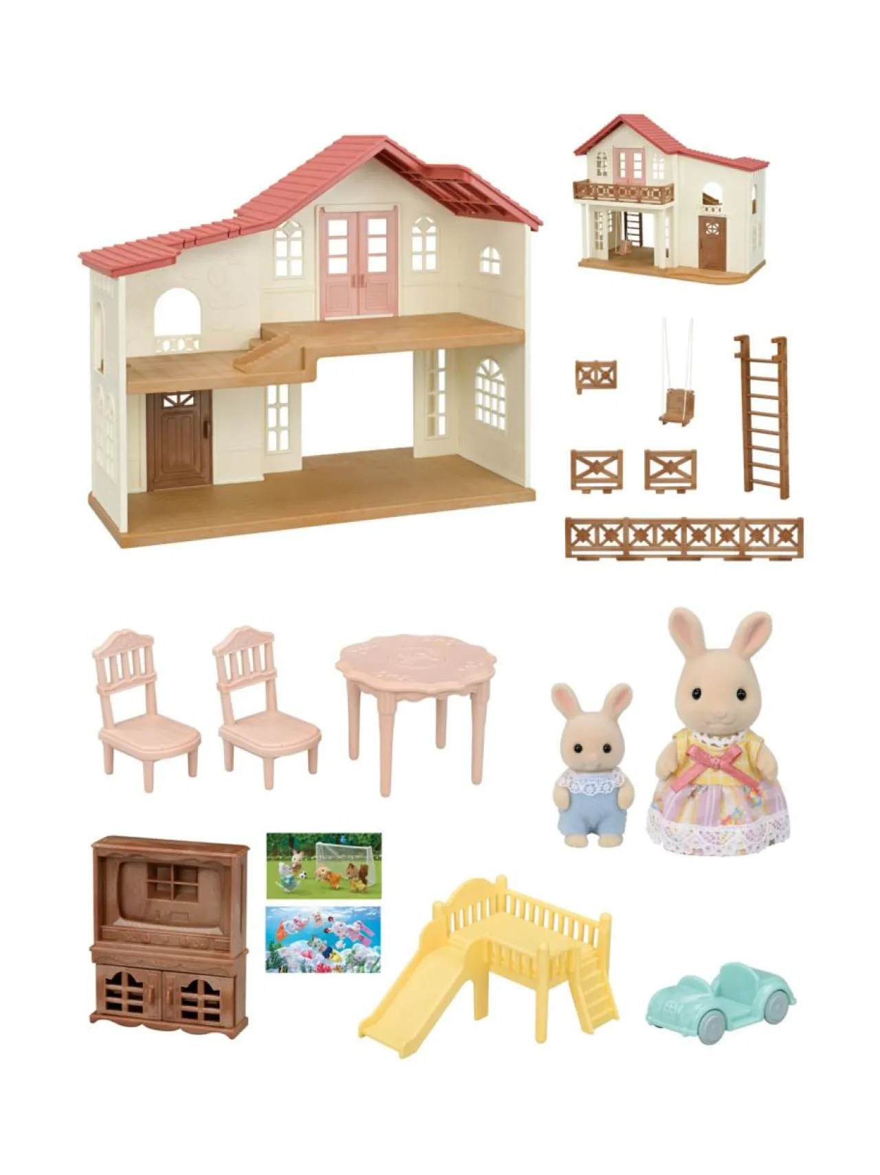 Figuurit & Interaktiiviset Lelut<SYLVANIAN FAMILIES Nukketalo Hilltop Terrace
