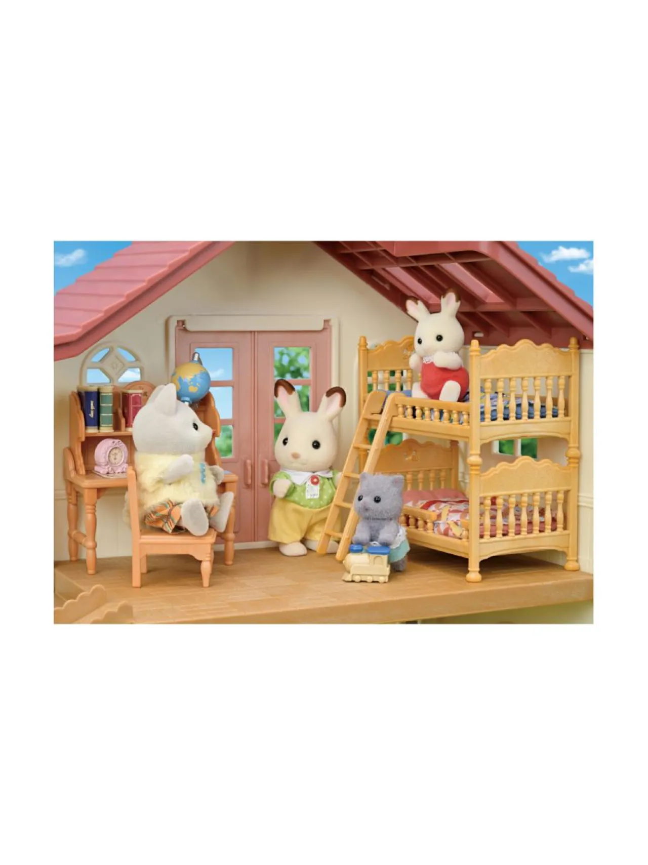 Figuurit & Interaktiiviset Lelut<SYLVANIAN FAMILIES Nukketalo Hilltop Terrace