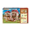Figuurit & Interaktiiviset Lelut<SYLVANIAN FAMILIES Nukketalo Punakattoinen maalaistalo