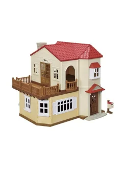 Figuurit & Interaktiiviset Lelut<SYLVANIAN FAMILIES Nukketalo Punakattoinen maalaistalo