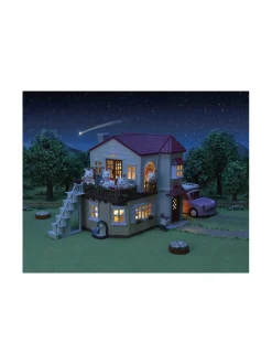 Figuurit & Interaktiiviset Lelut<SYLVANIAN FAMILIES Nukketalo Punakattoinen maalaistalo