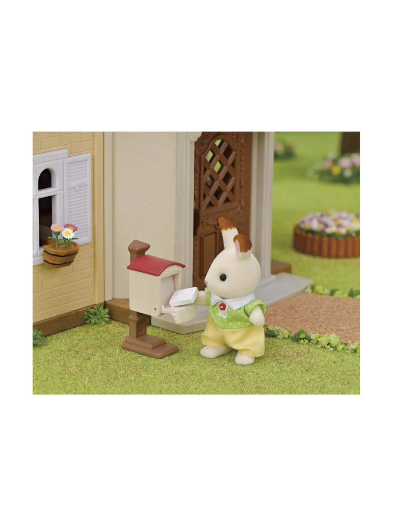 Figuurit & Interaktiiviset Lelut<SYLVANIAN FAMILIES Nukketalo Punakattoinen maalaistalo