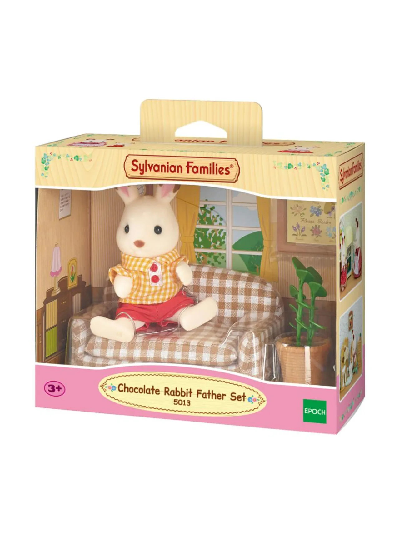 Figuurit & Interaktiiviset Lelut<SYLVANIAN FAMILIES Suklaapupuisä ja sohva