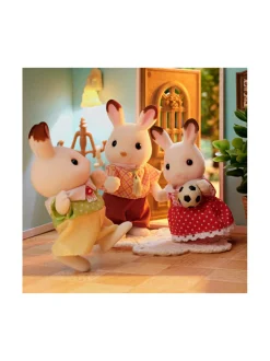 SYLVANIAN FAMILIES Suklaapupuperhe^ Nuket & Nuken Tarvikkeet