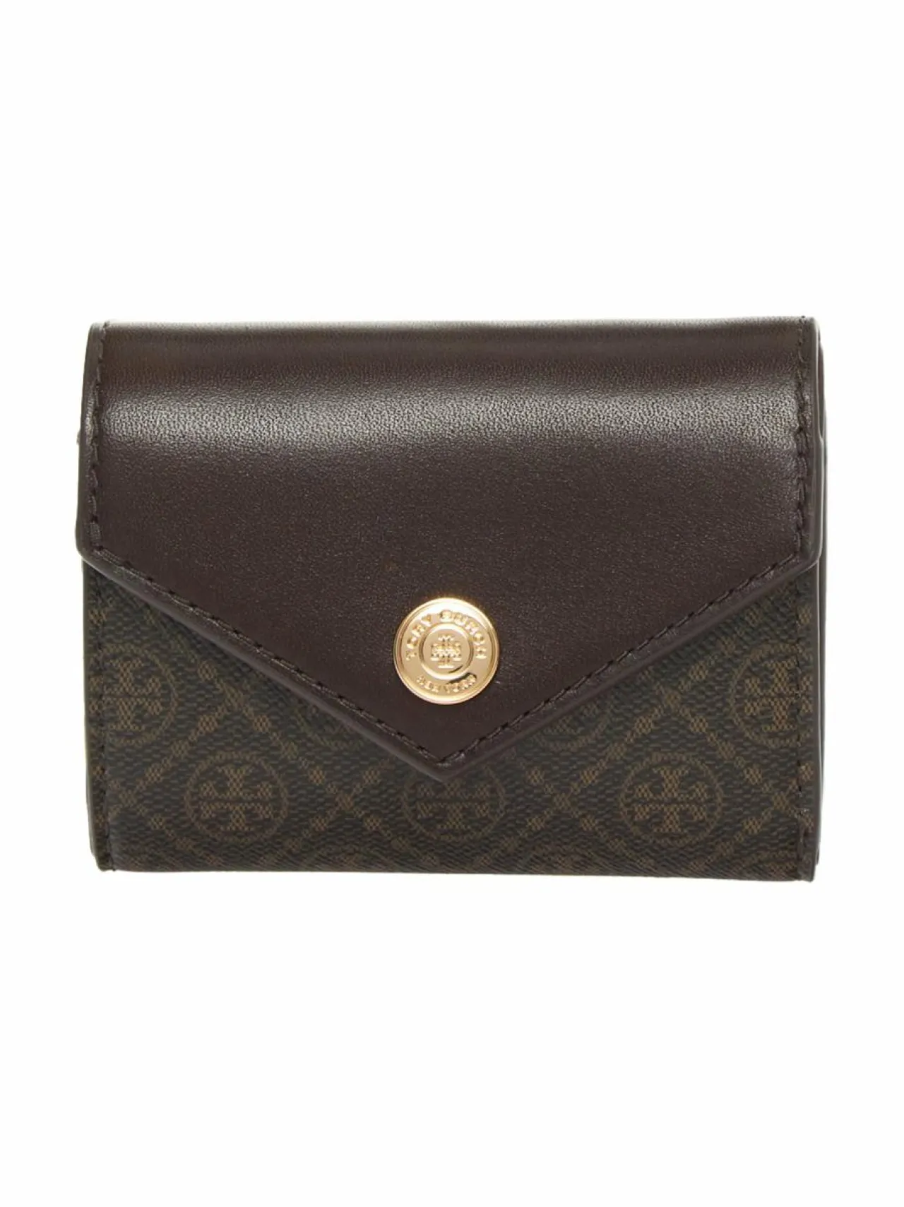 Tory Burch T Monogram Coated Canvas Envelope Small -lompakko^ Lompakot & Kotelot