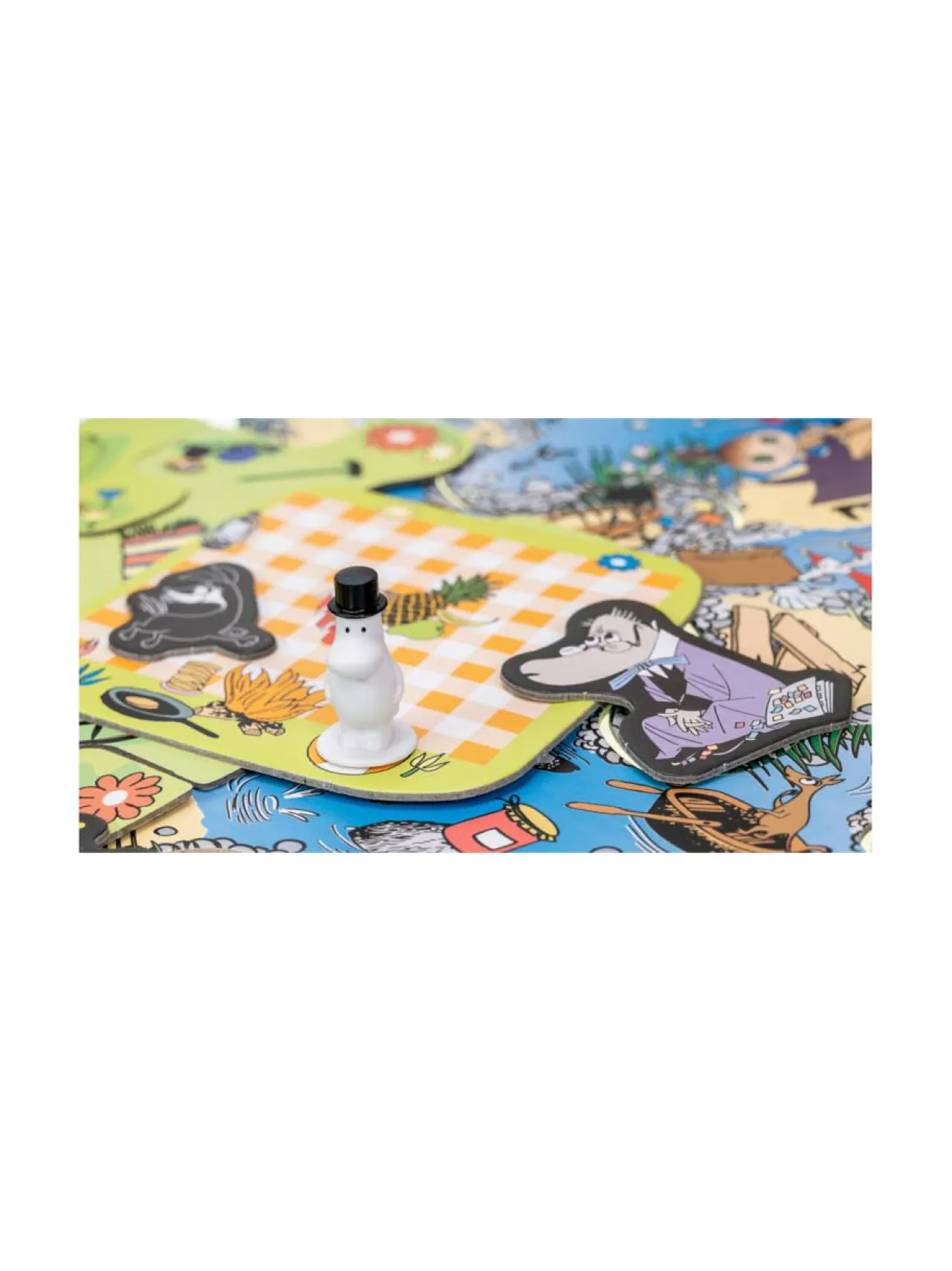MOOMIN TACTIC Muumi Etsi ja löydä Muumilaaksossa lautapeli, suomenkielinen^ Pelit