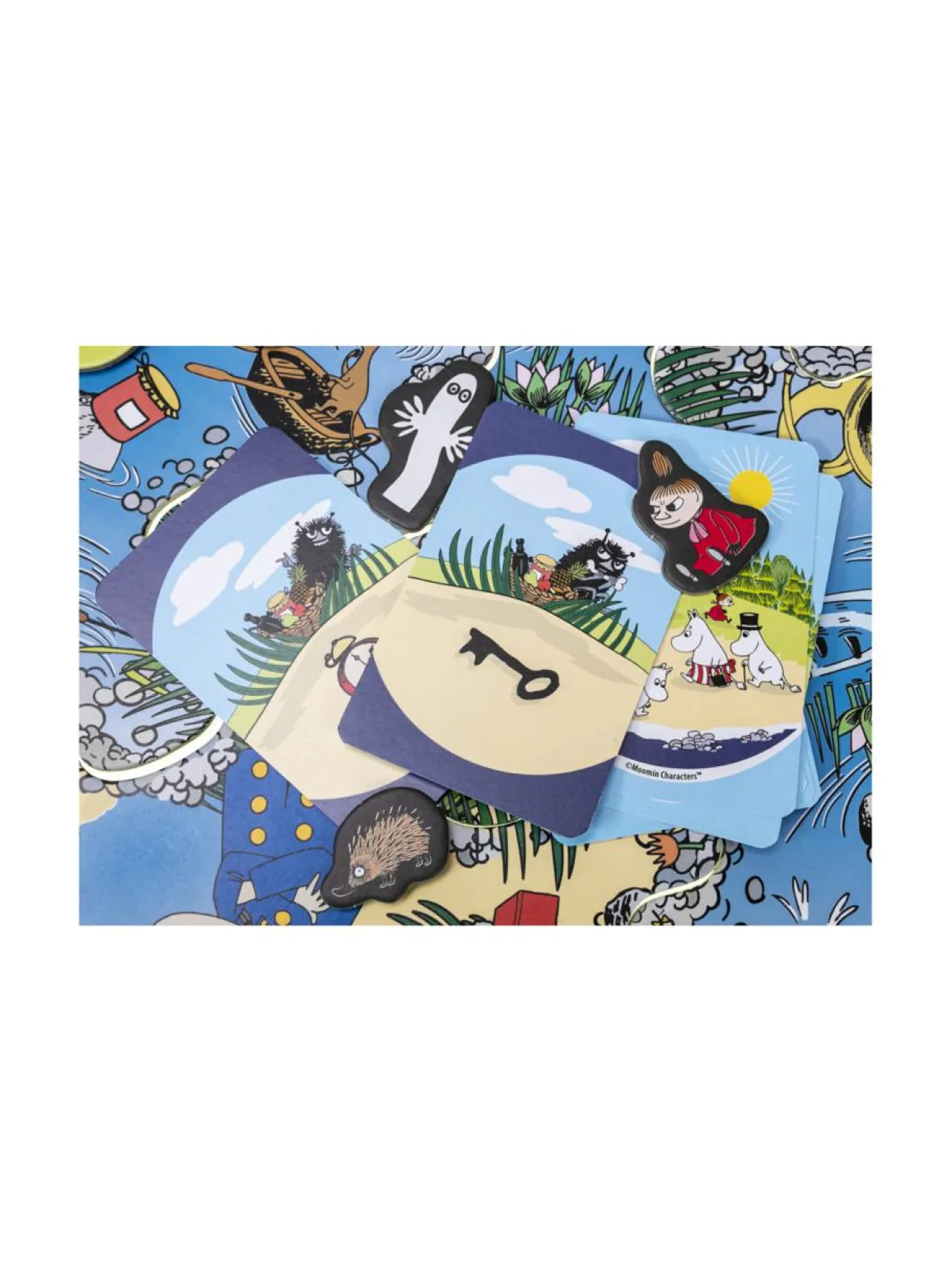 MOOMIN TACTIC Muumi Etsi ja löydä Muumilaaksossa lautapeli, suomenkielinen^ Pelit