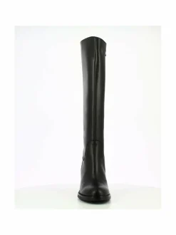 Saappaat<Wonders Tall Boot Block Heel -nahkasaapaat ISY NEGRO