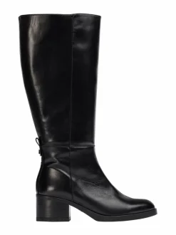 Saappaat<Wonders Tall Boot Heel XL -nahkasaappaat ISY NEGRO