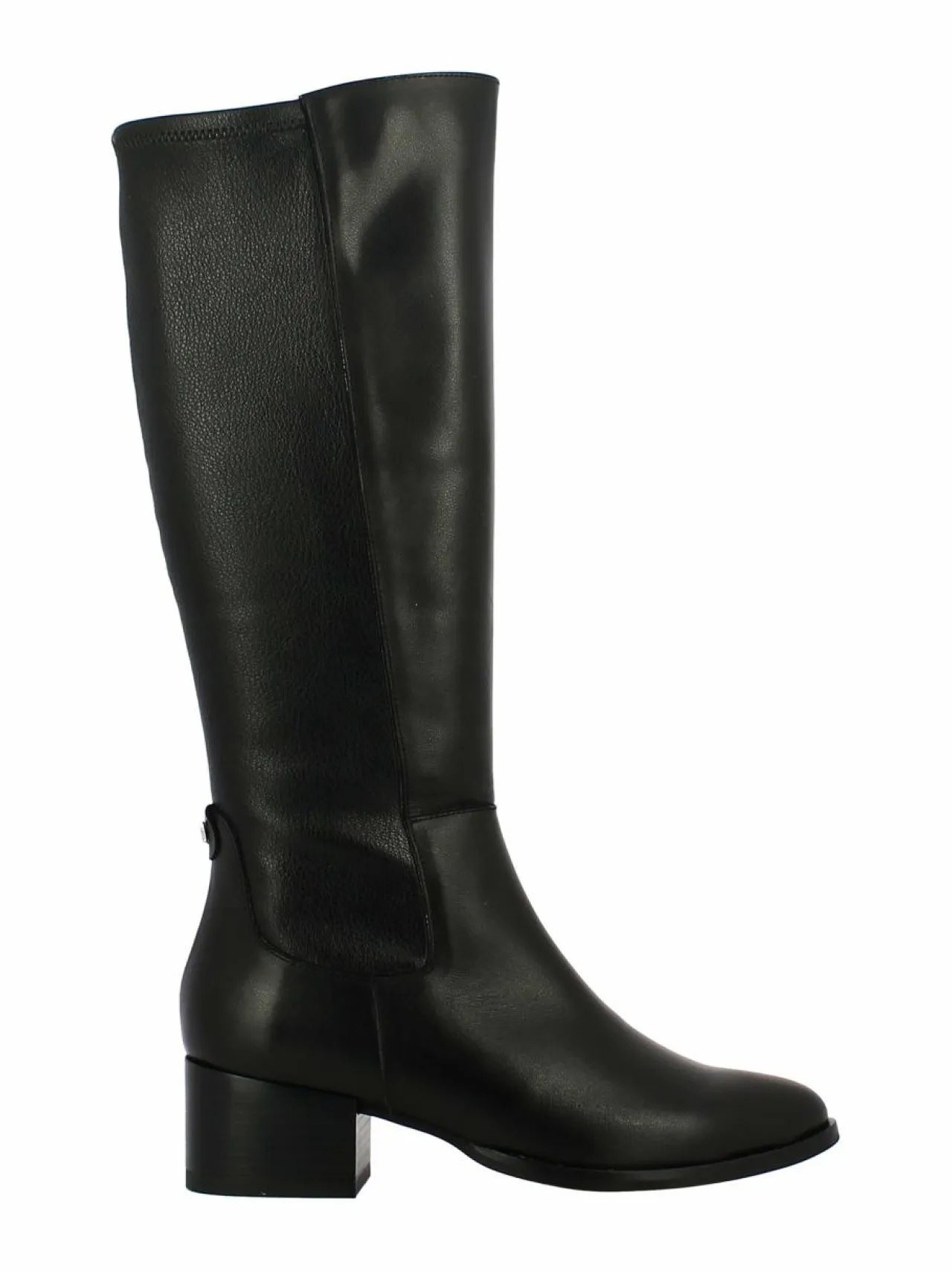 Saappaat<Wonders Tall Boot Stretch Back -nahkasaappaat ISY NEGRO/ JUNEAU NEGRO