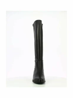 Saappaat<Wonders Tall Boot Stretch Back -nahkasaappaat ISY NEGRO/ JUNEAU NEGRO