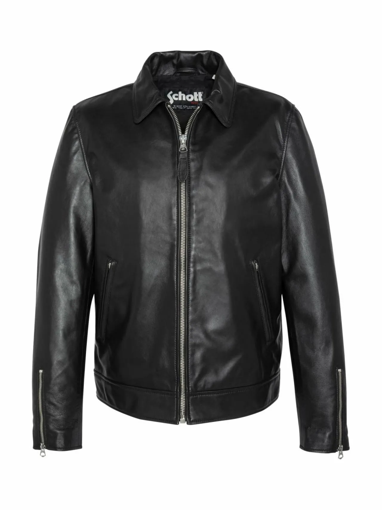 Takit<Schott Tampa-nahkatakki BLACK