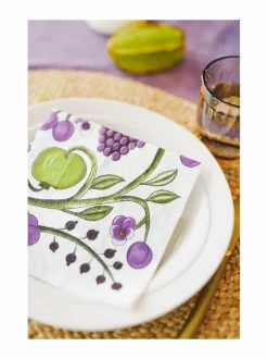 Keittiö- & Kattaustekstiilit<Havi Tarha-servetti 20 kpl 33 cm PURPLE