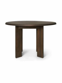 Pöydät<Ferm Living Tarn-puinen ruokapöytä SAND